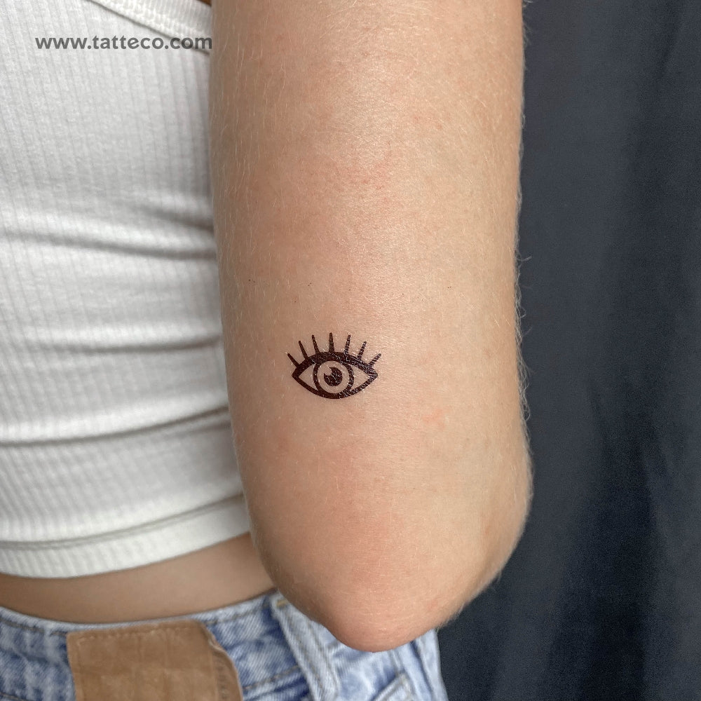 Tatuaje temporal de ojo - Juego de 3 