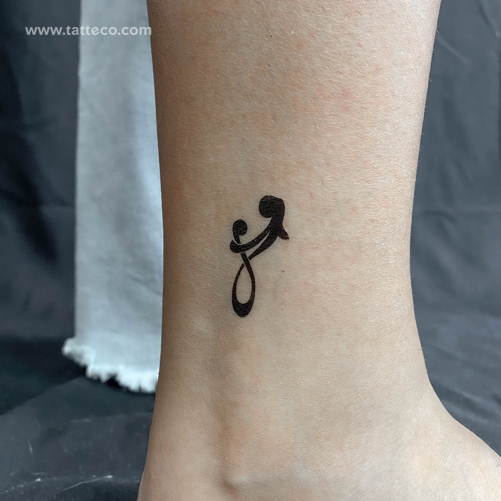 Mother And Son Temporary Tattoo - Set of 3