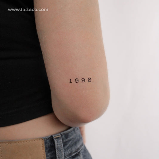 Tatuaje temporal de 1998 - Juego de 3