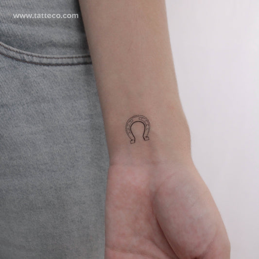 Tatuaje temporal de herradura - Juego de 3