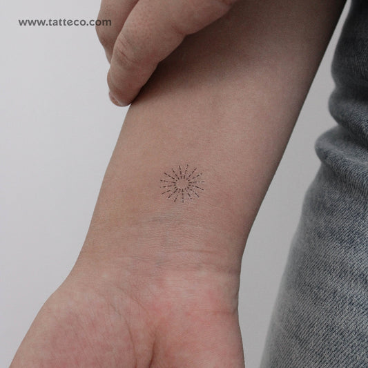 Solar Sparkle Type II by Jakenowicz Temporary Tattoo - Set of 3