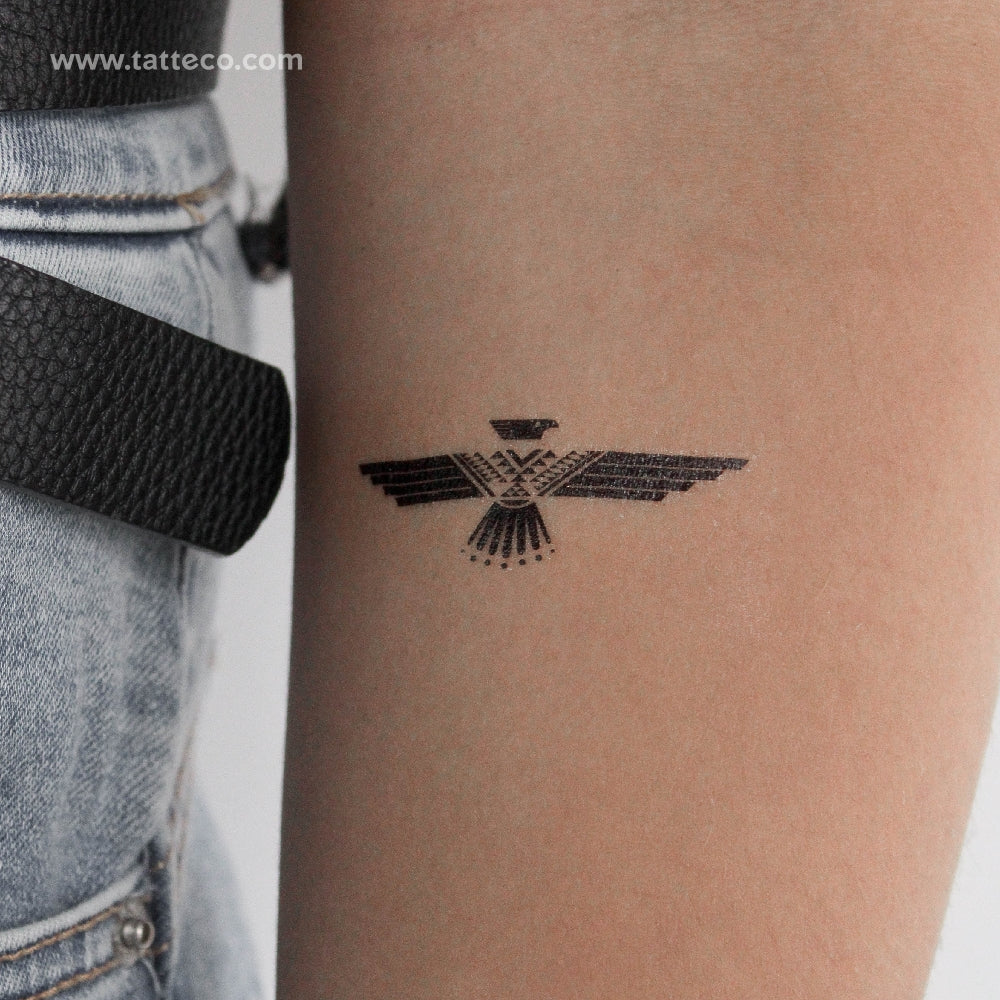 Thunderbird Temporary Tattoo - Set of 3