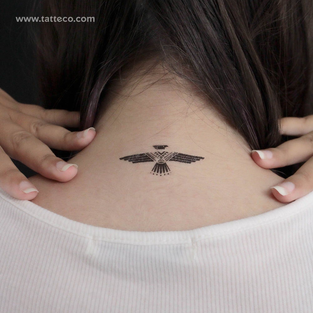 Thunderbird Temporary Tattoo - Set of 3