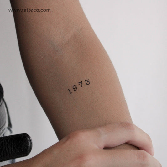 Tatuaje temporal de 1973 - Juego de 3