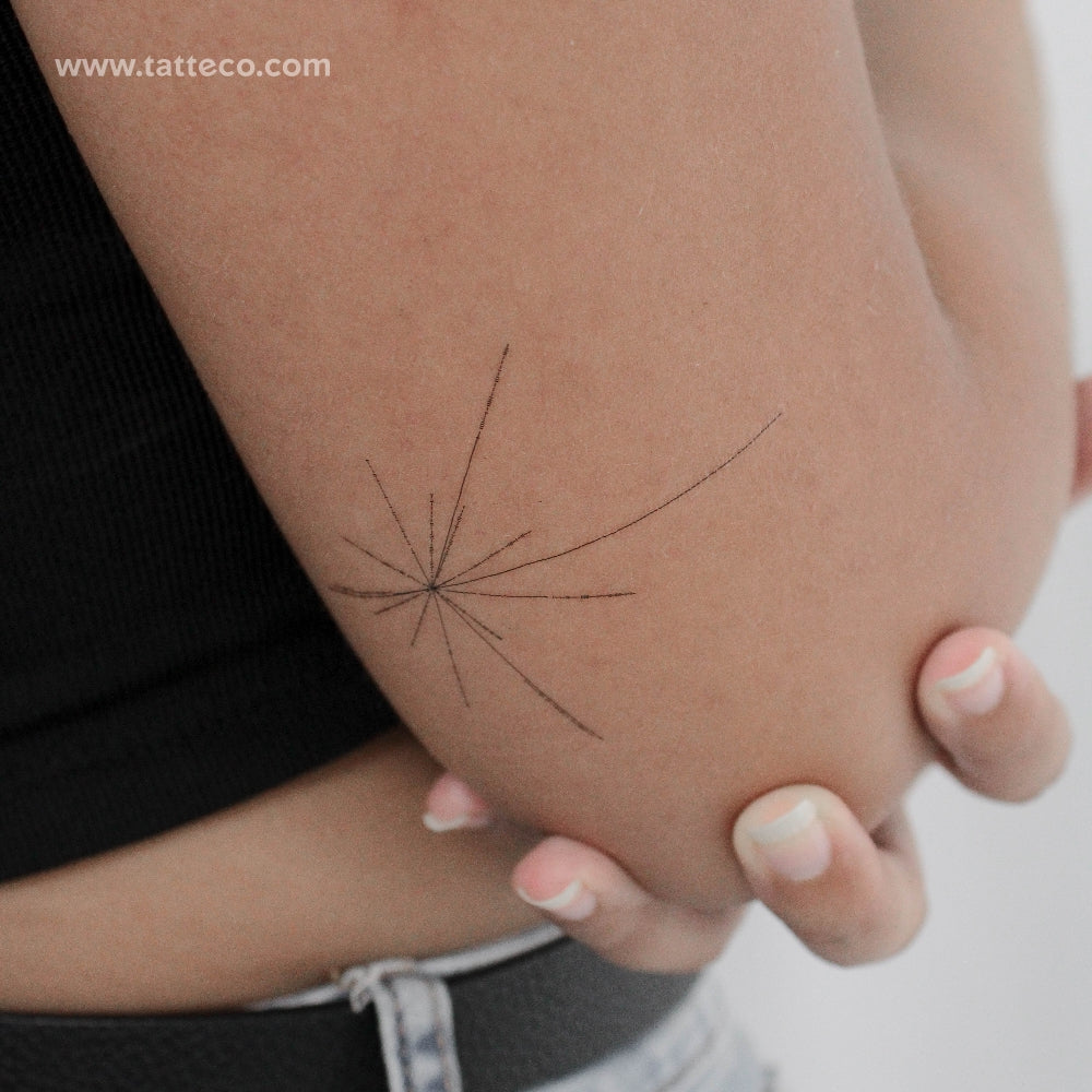 Pioneer Plaque Temporary Tattoo - Set of 3