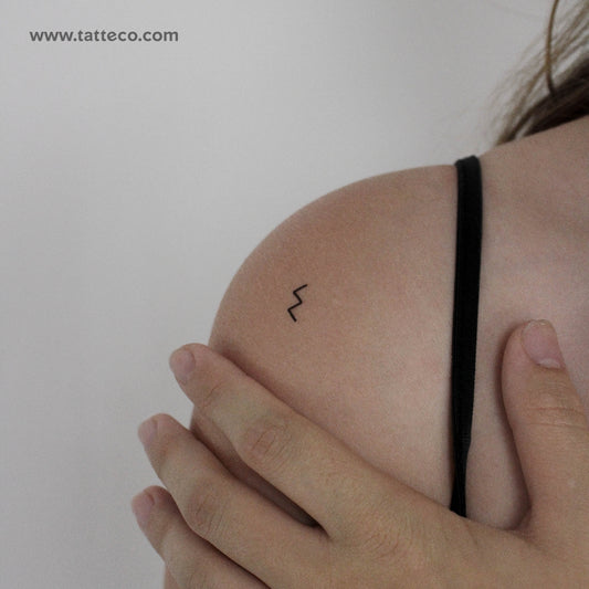 Tatuaje temporal de la runa Sowilo (juego de 3)