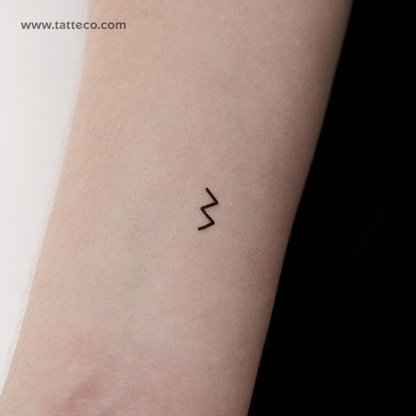 Sowilo Rune Temporary Tattoo - Set of 3