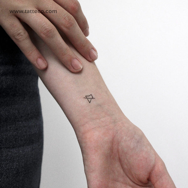 Sound Off Icon Temporary Tattoo - Set of 3