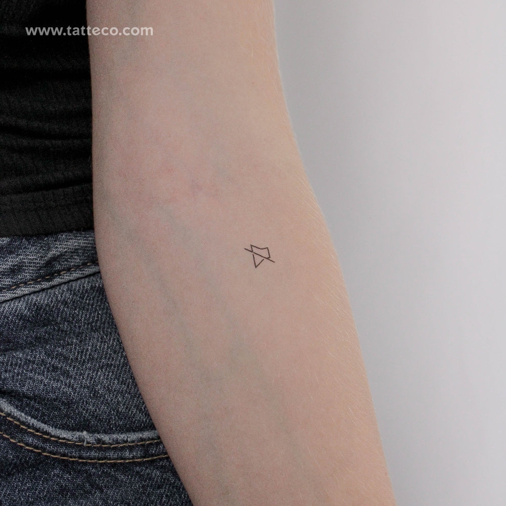 Sound Off Icon Temporary Tattoo - Set of 3