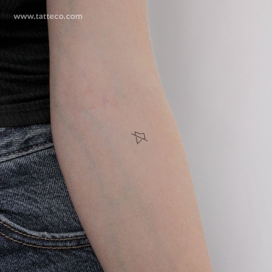 Tatuaje temporal con el icono de sonido desactivado (juego de 3)