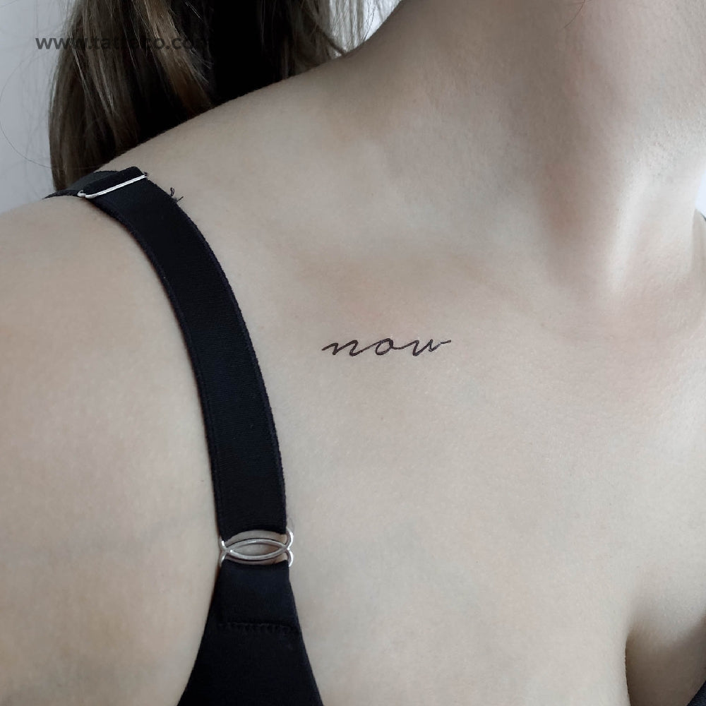 Now Temporary Tattoo - Set of 3