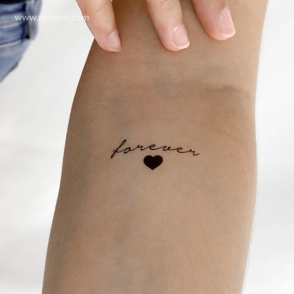 Forever Temporary Tattoo - Set of 3