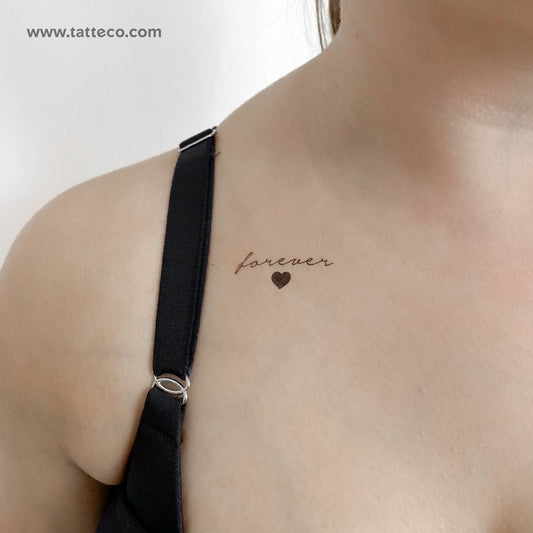 Tatuaje temporal para siempre - Juego de 3
