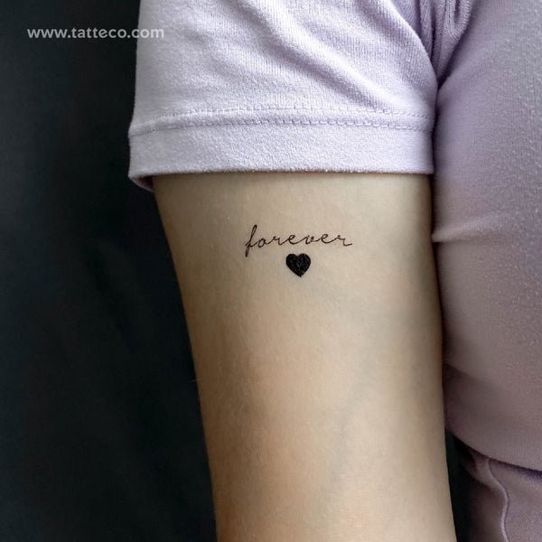Forever Temporary Tattoo - Set of 3