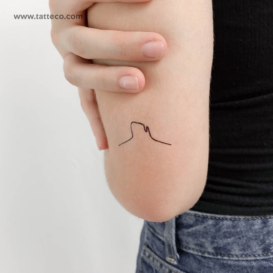Tatuaje temporal de Monument Valley - Juego de 3