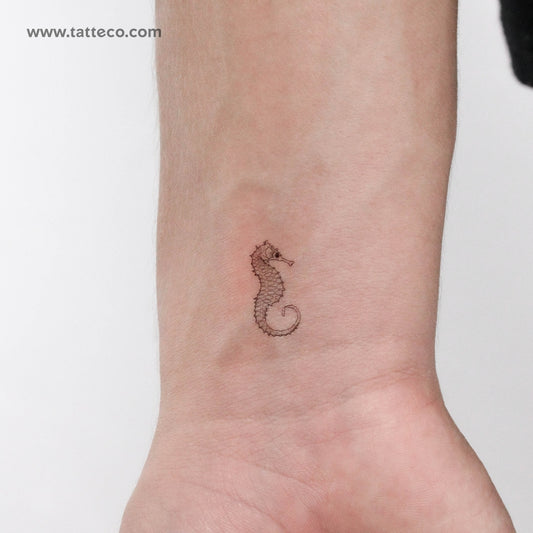 Seahorse Temporary Tattoo - Set of 3