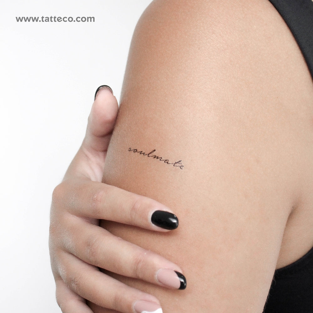 Soulmate Temporary Tattoo - Set of 3