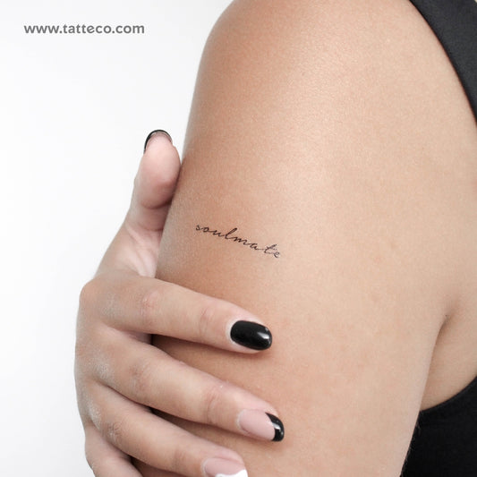 Soulmate Temporary Tattoo - Set of 3