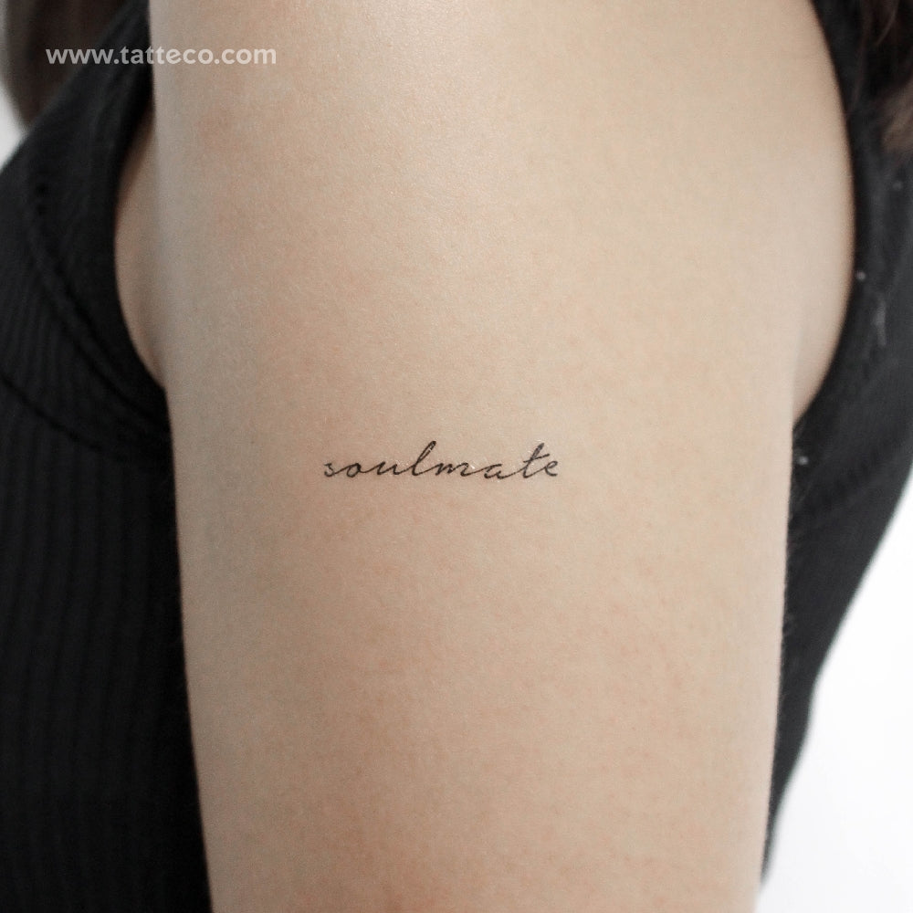 Soulmate Temporary Tattoo - Set of 3