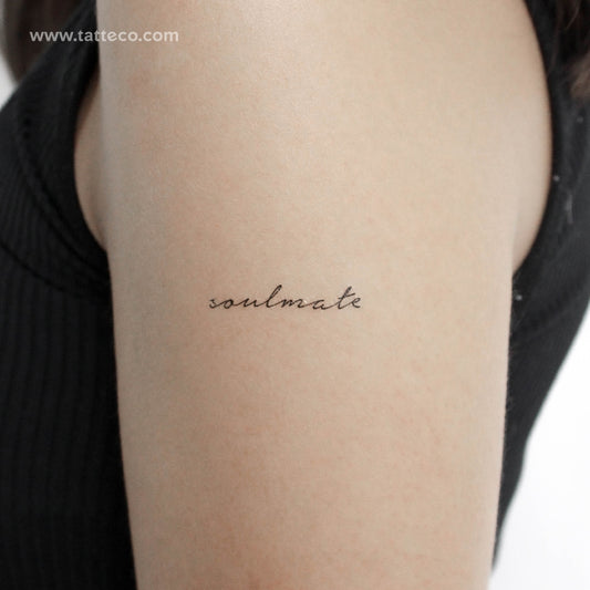 Soulmate Temporary Tattoo - Set of 3
