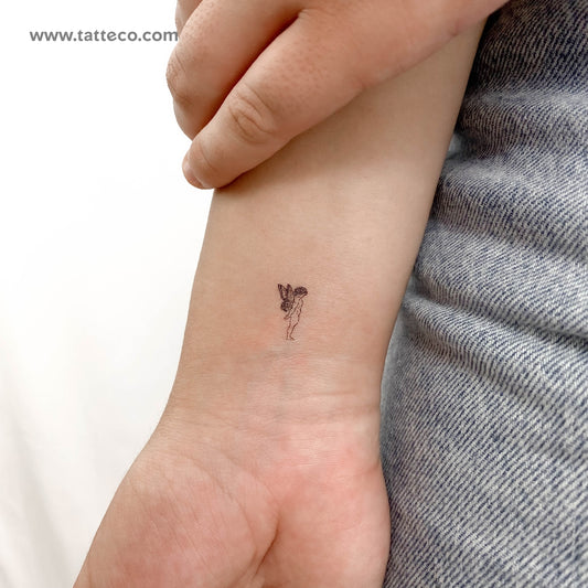 Butterfly Angel Temporary Tattoo - Set of 3