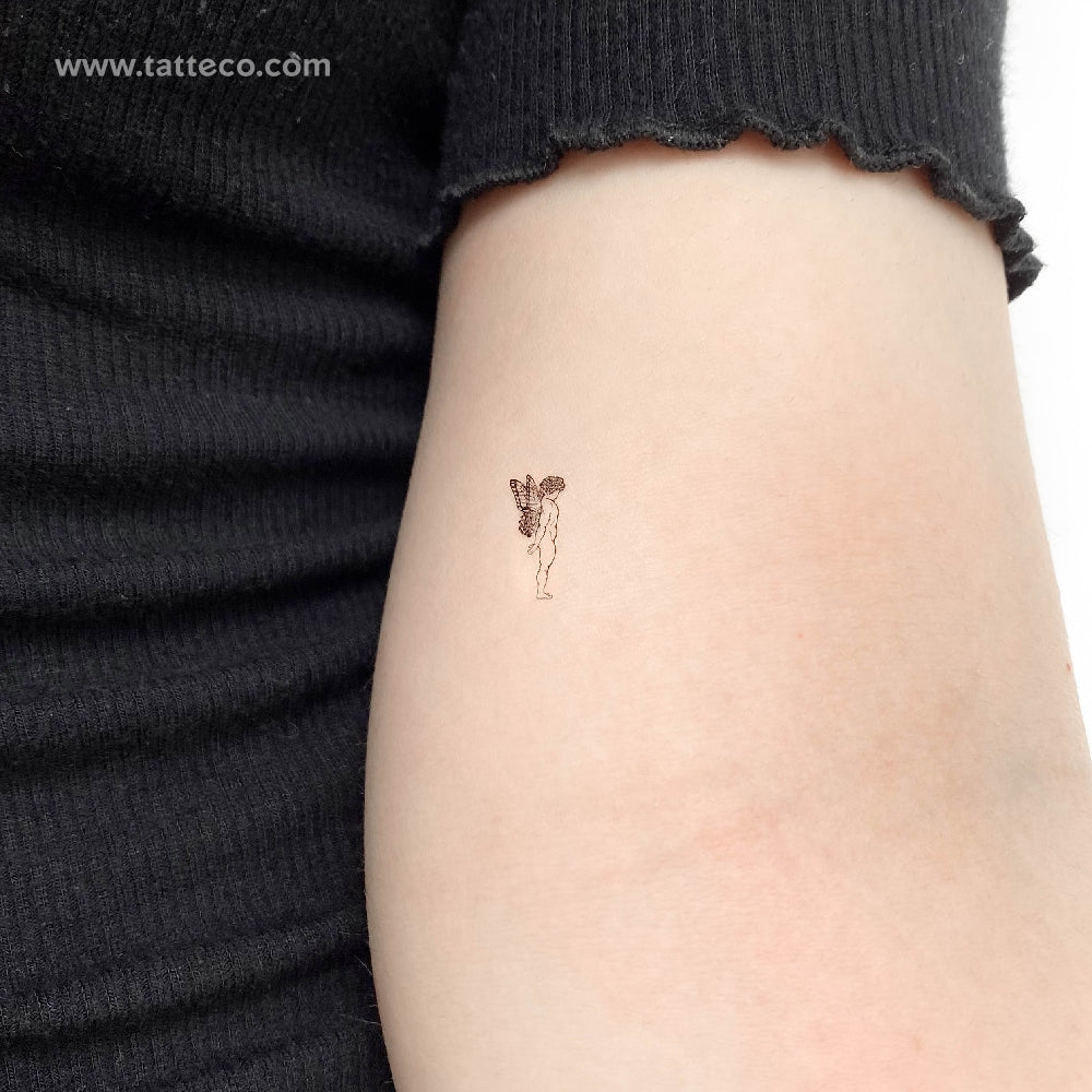 Butterfly Angel Temporary Tattoo - Set of 3