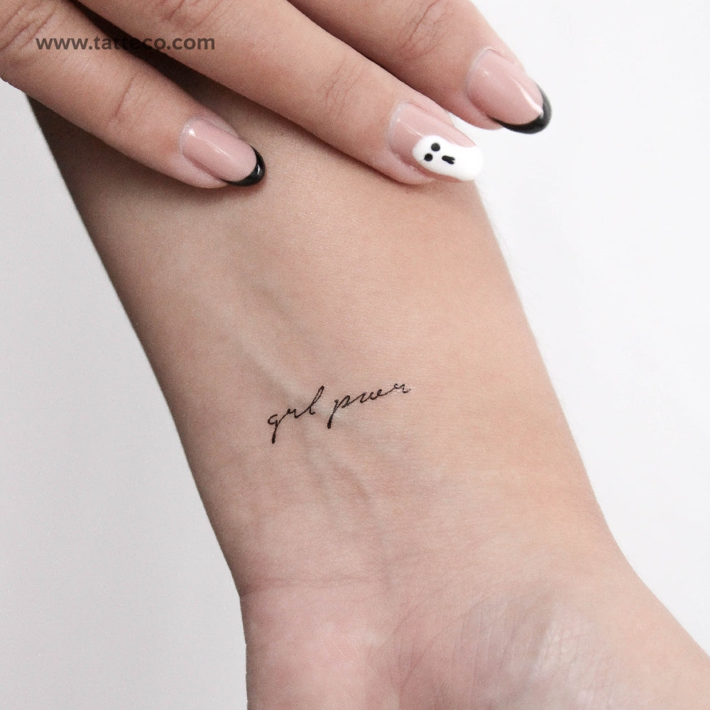 Grl Pwr Temporary Tattoo - Set of 3