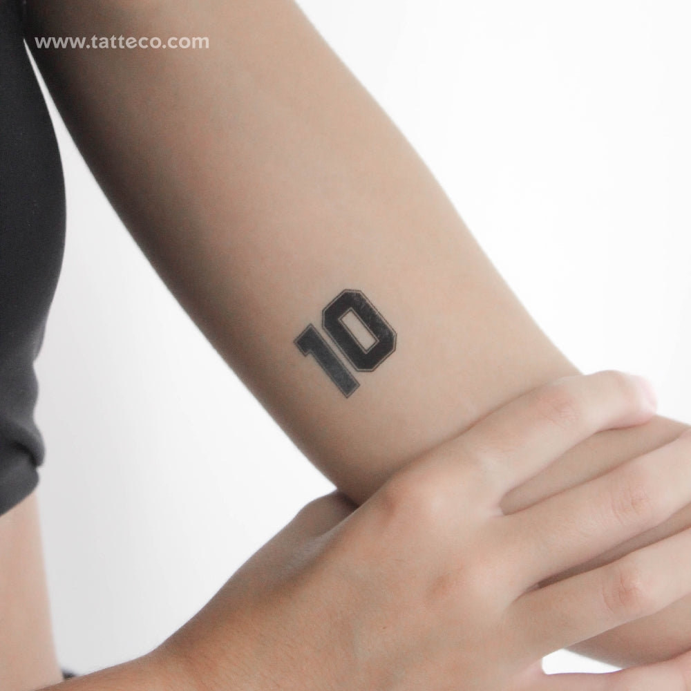 10 Temporary Tattoo - Set of 3