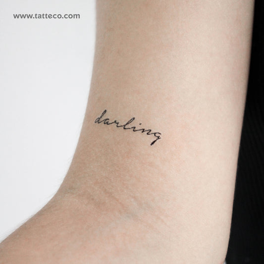 Darling Temporary Tattoo - Set of 3