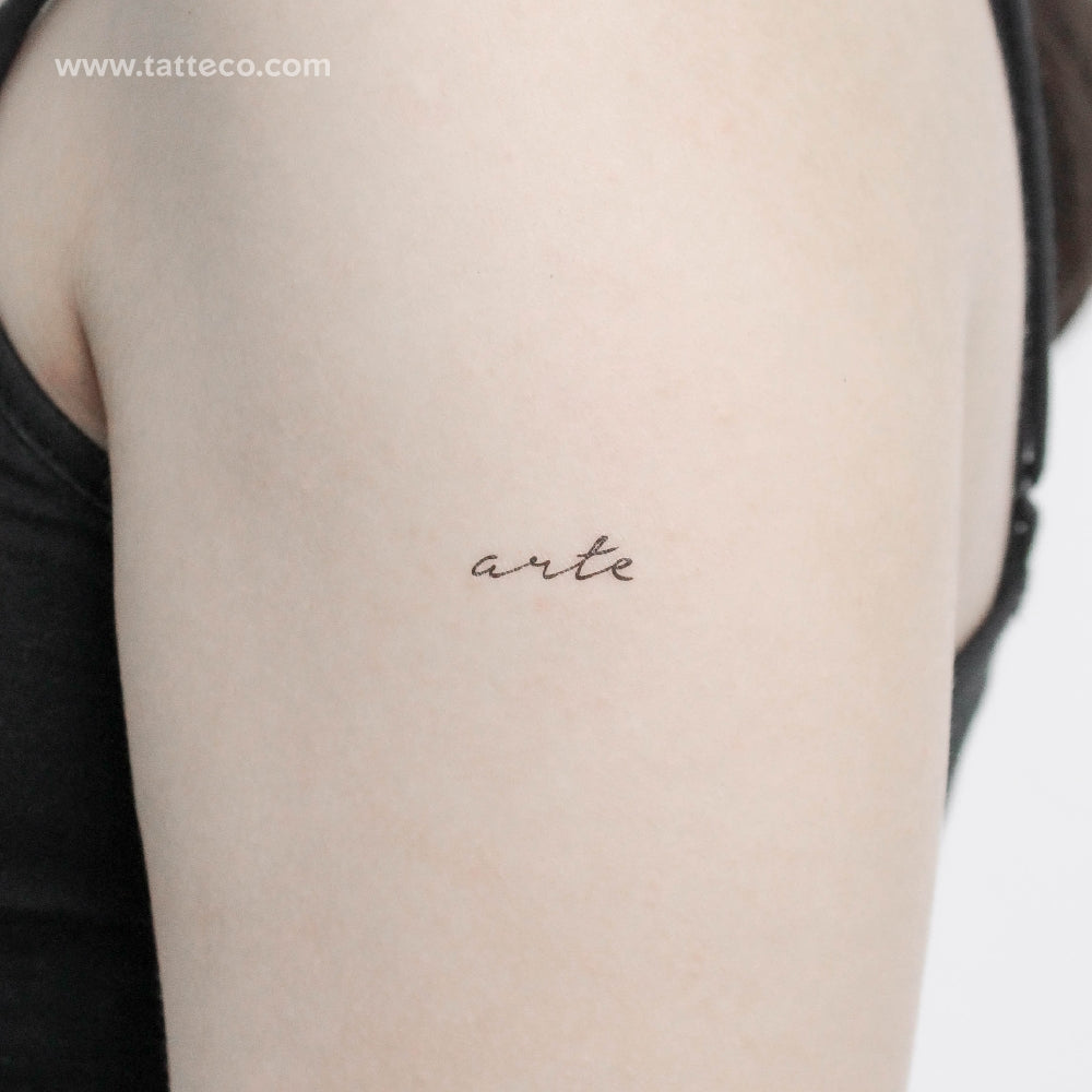 Arte Temporary Tattoo - Set of 3