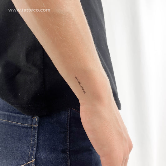 Tatuaje temporal de mamá - Juego de 3