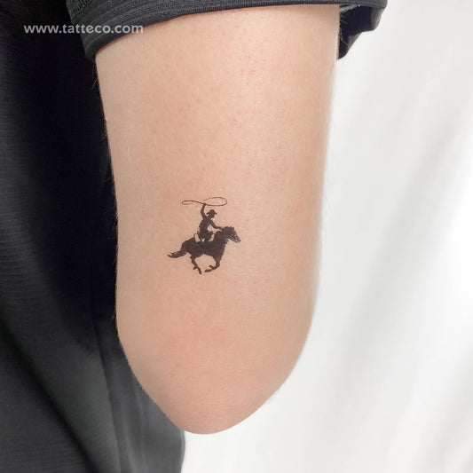 Cowboy Temporary Tattoo - Set of 3