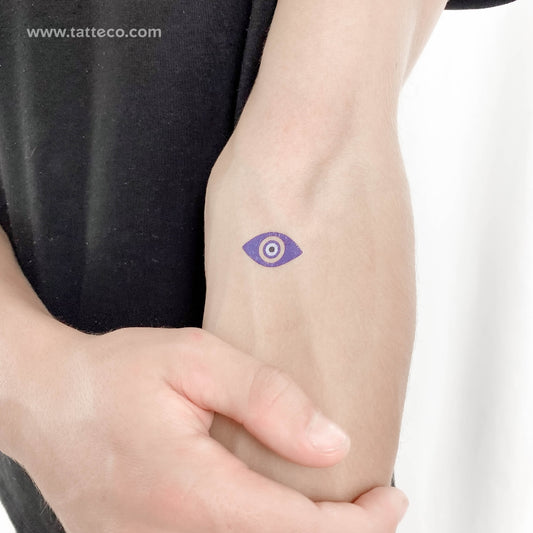 Tatuaje temporal del ojo de Nazar - Juego de 3