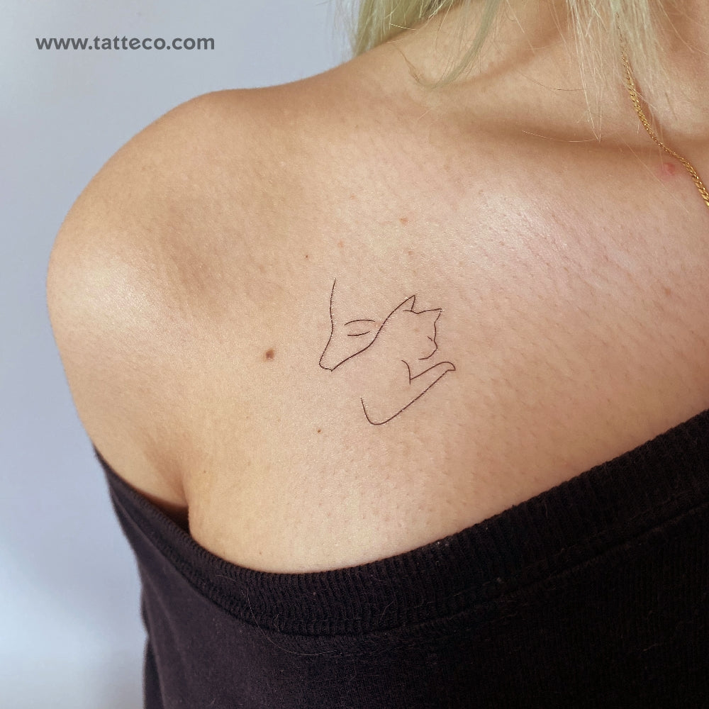 True Love Temporary Tattoo - Set of 3