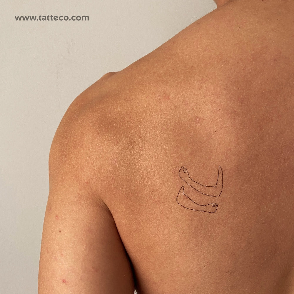 Empty Hug Temporary Tattoo - Set of 3