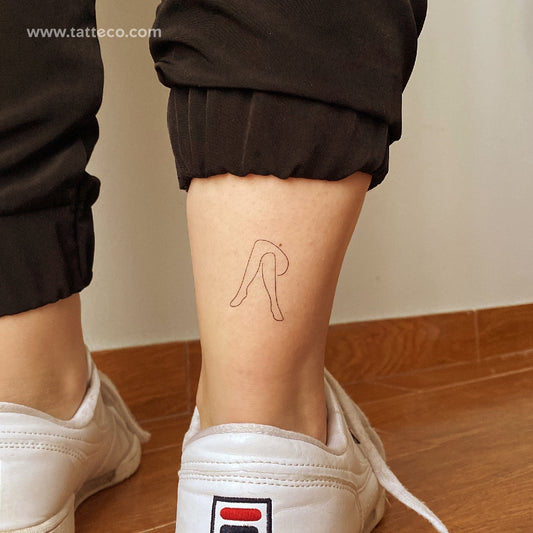 Basic Instinct Temporary Tattoo - Set of 3