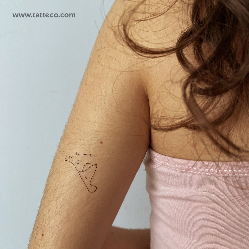 Cuddles Temporary Tattoo - Set of 3