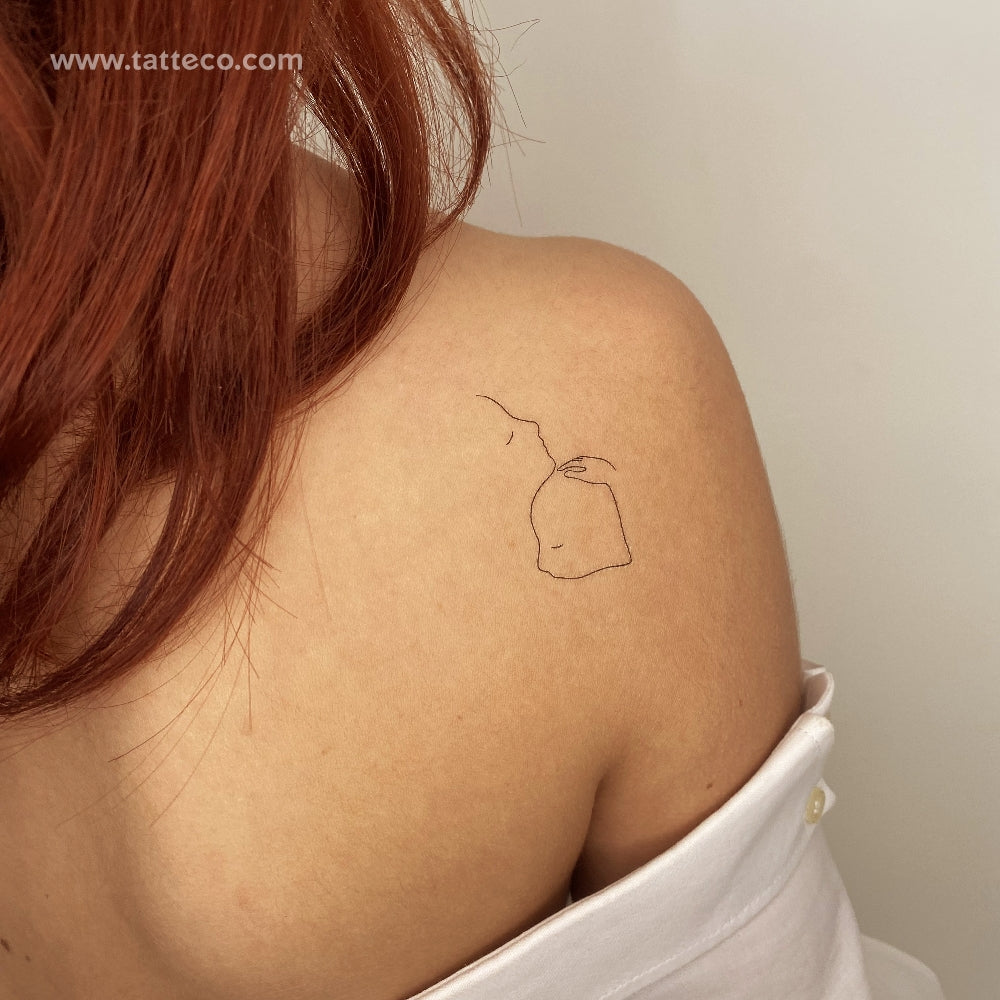 Mother of 3 Minimalist Tattoo Idea