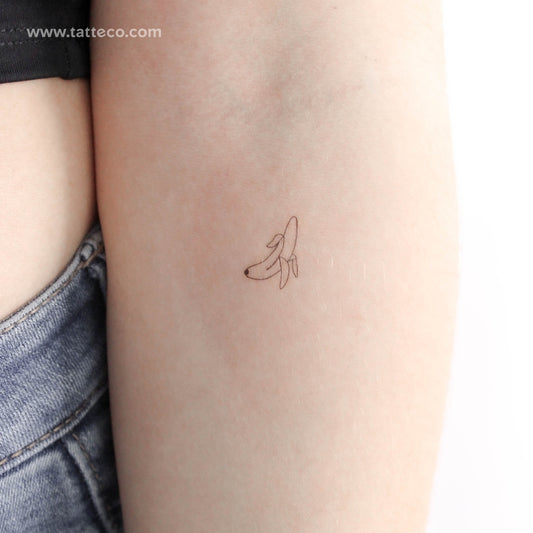 Tatuaje temporal de plátano - Juego de 3