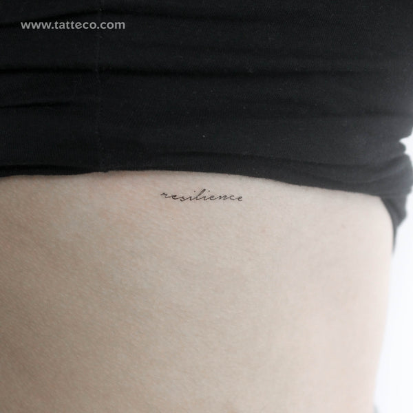Resilience Temporary Tattoo - Set of 3