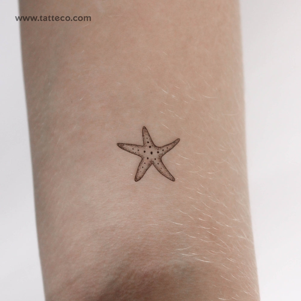 Sea Star Temporary Tattoo - Set of 3