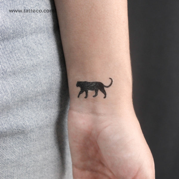Black Panther Temporary Tattoo - Set of 3