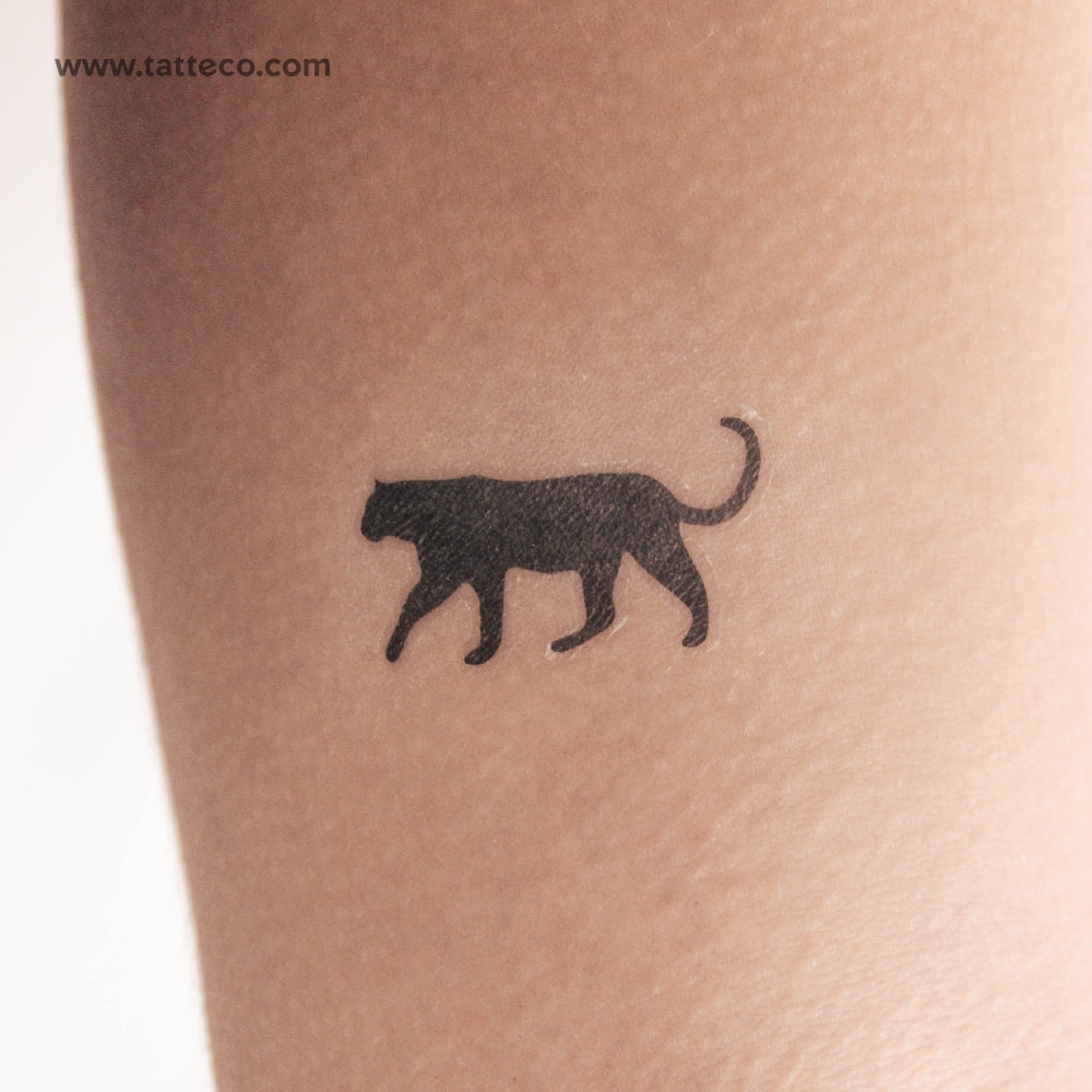 Tatuaje temporal de pantera negra (juego de 3)
