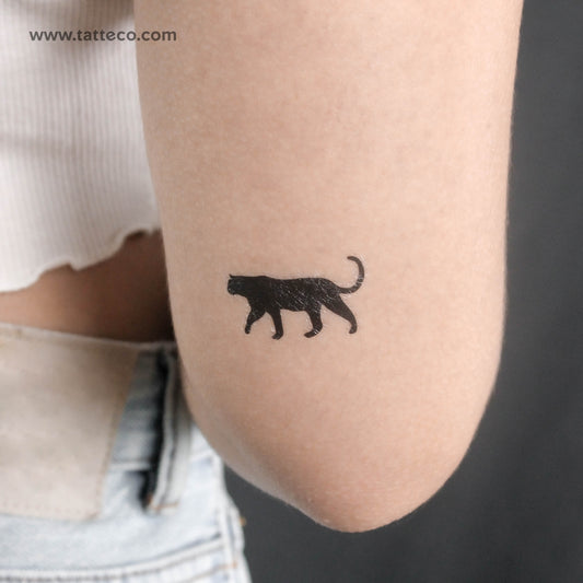 Tatuaje temporal de pantera negra (juego de 3)