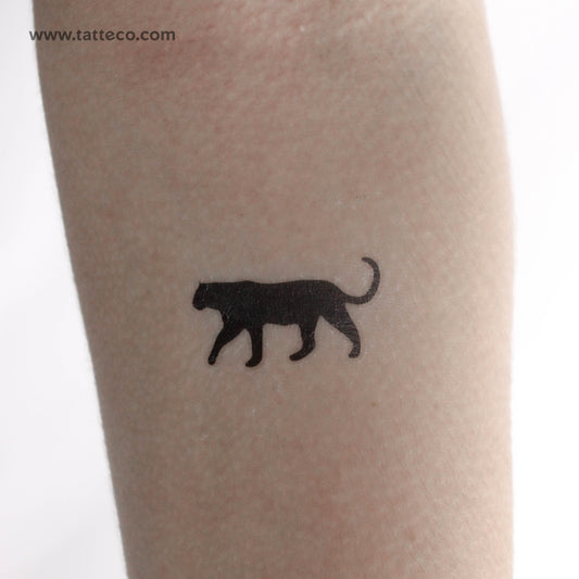 Tatuaje temporal de pantera negra (juego de 3)