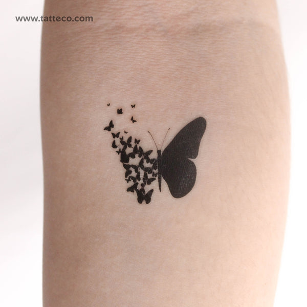 Butterfly Birth Temporary Tattoo - Set of 3