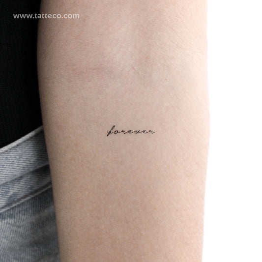 Tatuaje temporal Forever - Juego de 3