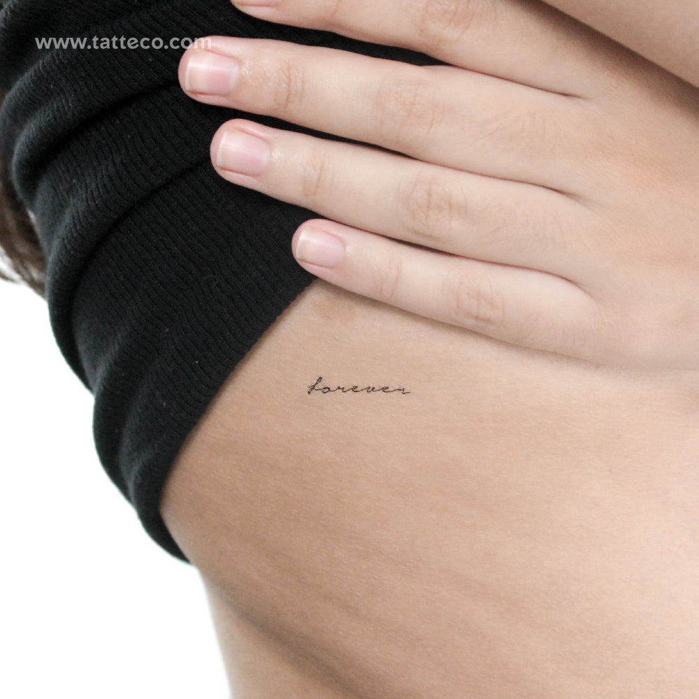 Forever Temporary Tattoo - Set of 3