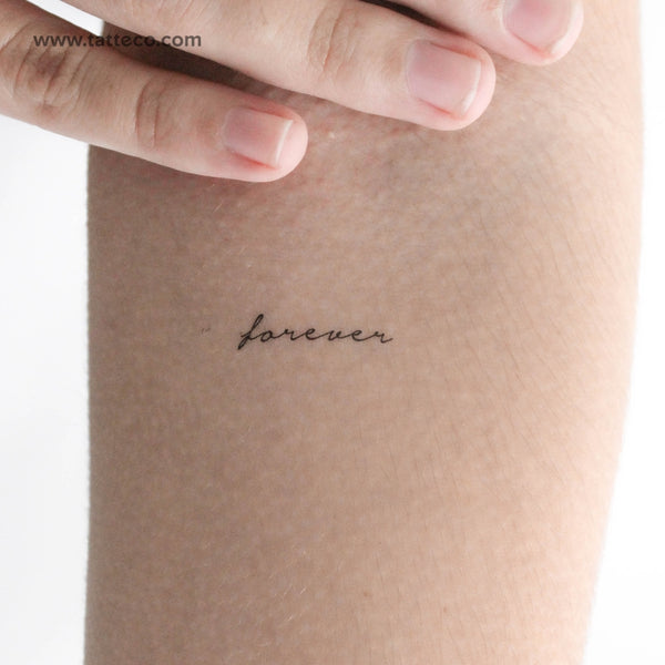 Forever Temporary Tattoo - Set of 3