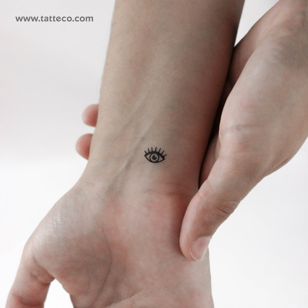 Tiny Eye Temporary Tattoo - Set of 3